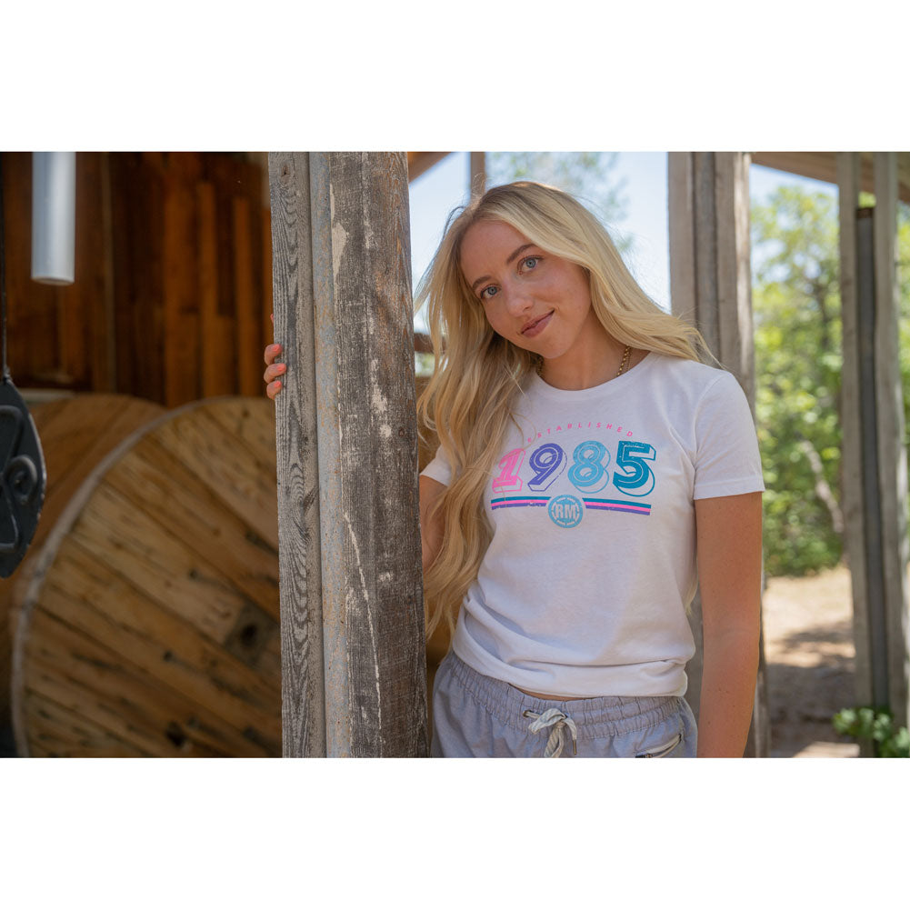 Rocky Mountain ATV/MC Women's 1985 T-Shirt#217809-P
