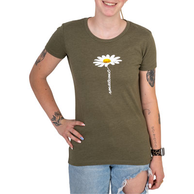 Rocky Mountain ATV/MC Women's Flower T-Shirt#217810-P