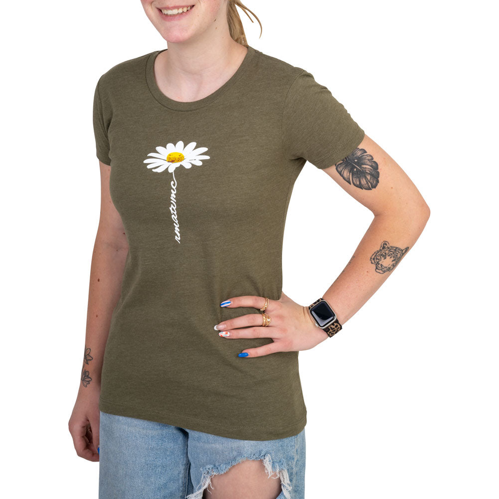 Rocky Mountain ATV/MC Women's Flower T-Shirt#217810-P
