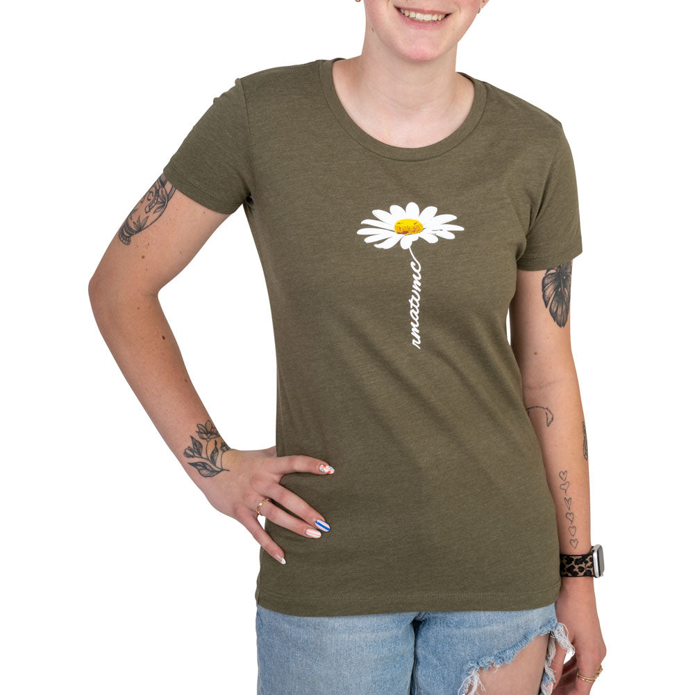 Rocky Mountain ATV/MC Women's Flower T-Shirt#217810-P