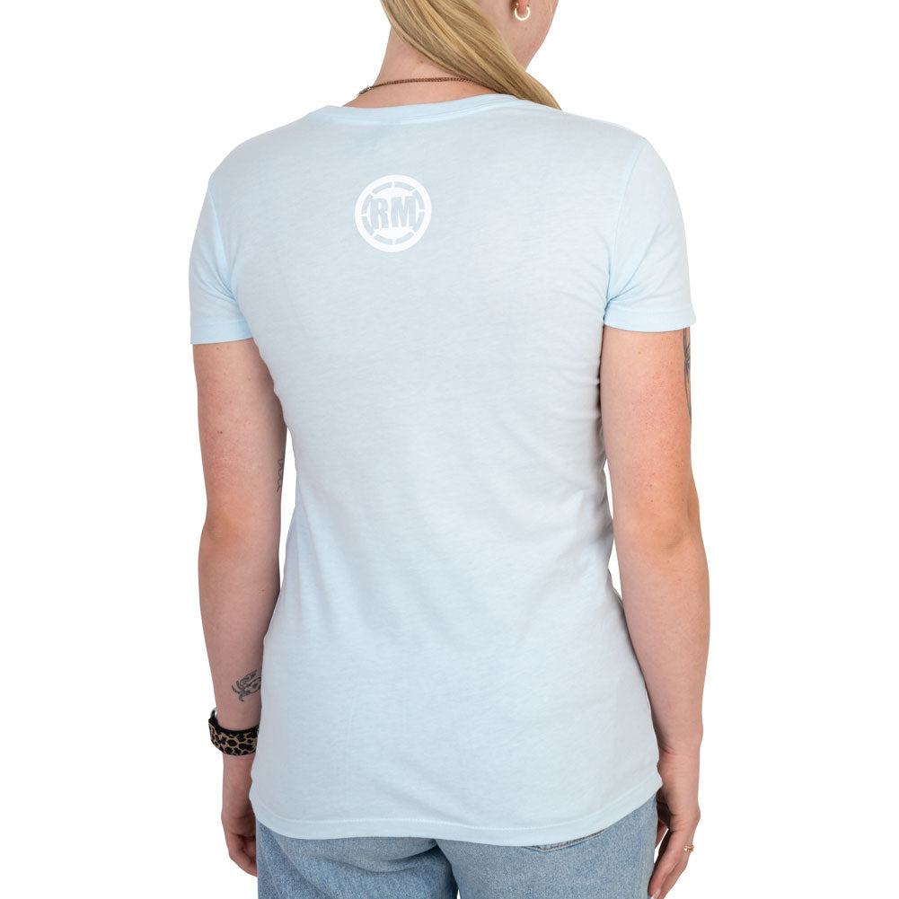 Rocky Mountain ATV/MC Women's Flower T-Shirt#217810-P