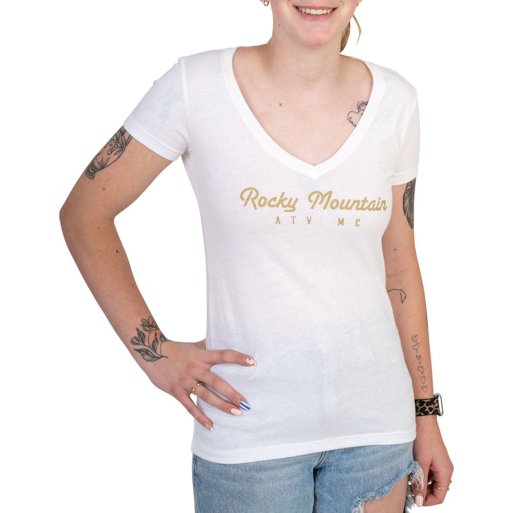 Rocky Mountain ATV/MC Women's Glow T-Shirt#217811-P