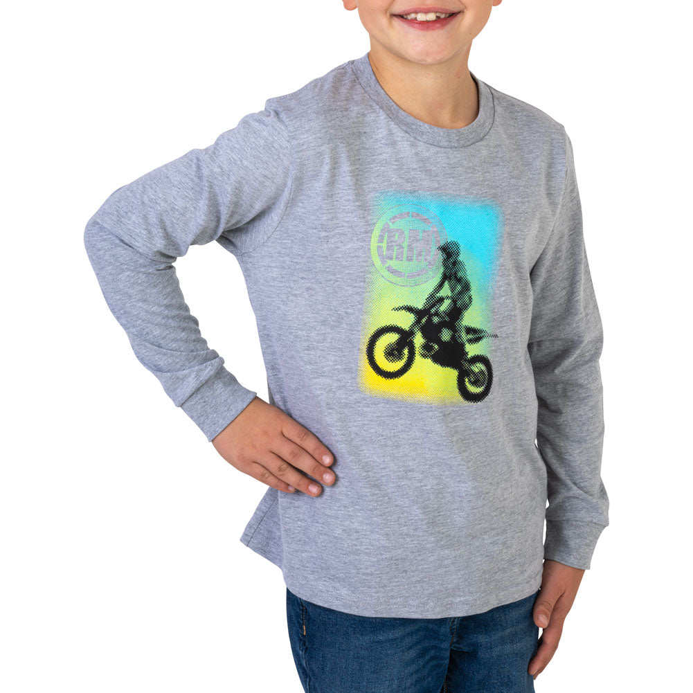 Rocky Mountain ATV/MC Youth Hot Pursuit Long Sleeve T-Shirt#218545-P