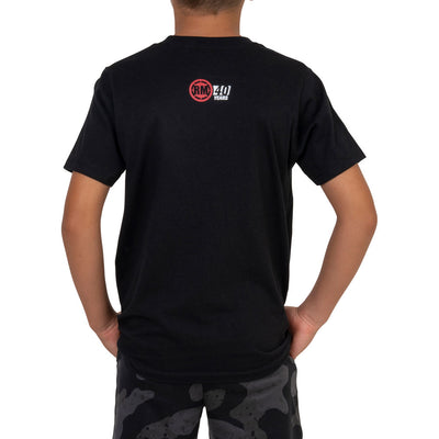 Rocky Mountain ATV/MC Youth 40 Year ATV Retro T-Shirt Youth Medium Black#217-820-0002