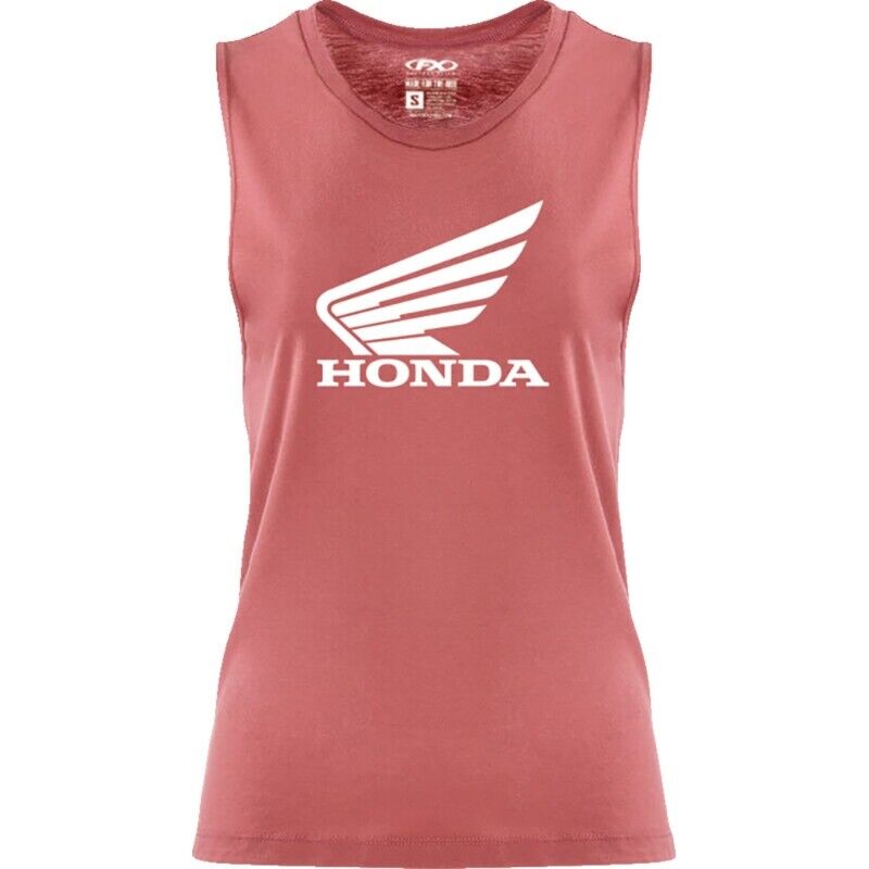 Factory Effex Honda Wing Women's Tank Tops Medium Pink#mpn_27-87352