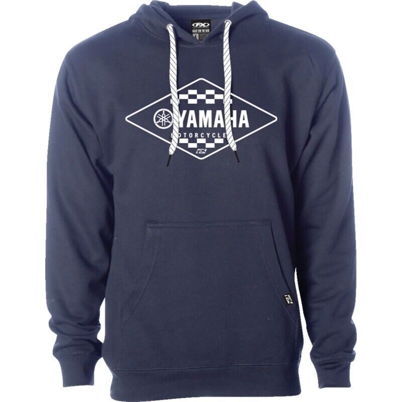 Factory Effex Yamaha Diamond Pullover Hoodies XL Navy#mpn_27-88206