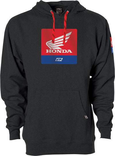 Factory Effex Honda Boxer Pullover Hoodie Large Heather Charcoal#mpn_26-88304