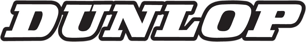 Factory Effex Dunlop' Universal Swing Arm Sticker White#mpn_02-7069