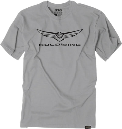 Factory Effex Goldwing Icon T-Shirt Medium Grey#mpn_25-87802