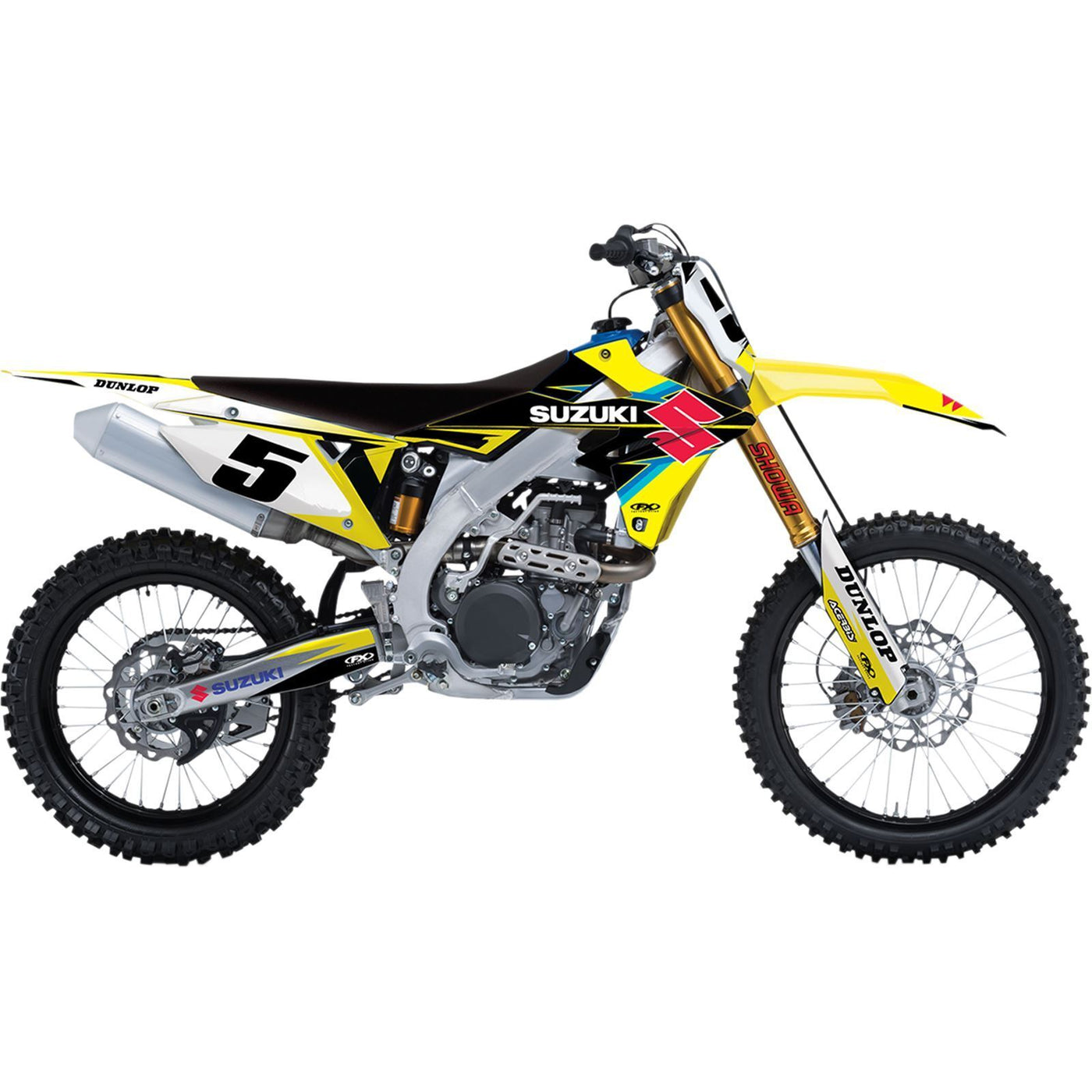 Factory Effex EVO Graphic Kit RMZ450 08-17#mpn_21-01430