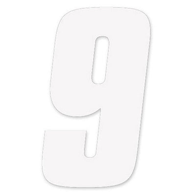 Factory Effex Standard Number Graphics White 8"#mpn_02-4489