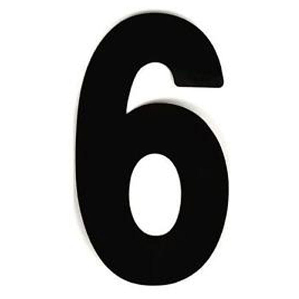 Factory Effex Standard Number Graphics Black 8"#mpn_02-4476