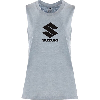 Factory Effex Suzuki Idol Women's Tank Tops Small Blue#mpn_27-87450