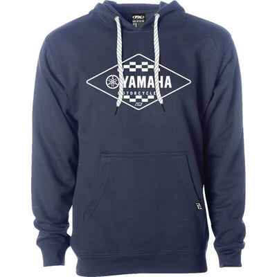 Factory Effex Yamaha Diamond Pullover Hoodies Large Navy#mpn_27-88204