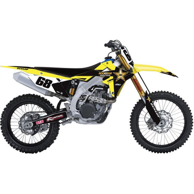 Factory Effex Rockstar Complete Graphic Kit Suzuki#mpn_26-07432