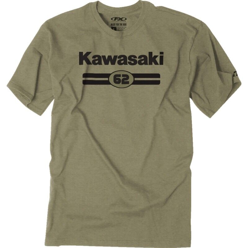 Factory Effex Kawasaki Sixty Two T-Shirt Medium Green#mpn_27-87122