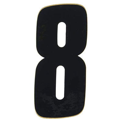 Factory Effex Standard Number Graphics Black 6"#mpn_02-4458