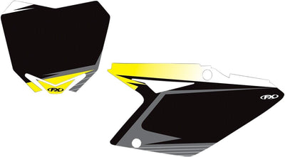 Factory Effex Graphic Number Plate Backgrounds Black#mpn_13-64424