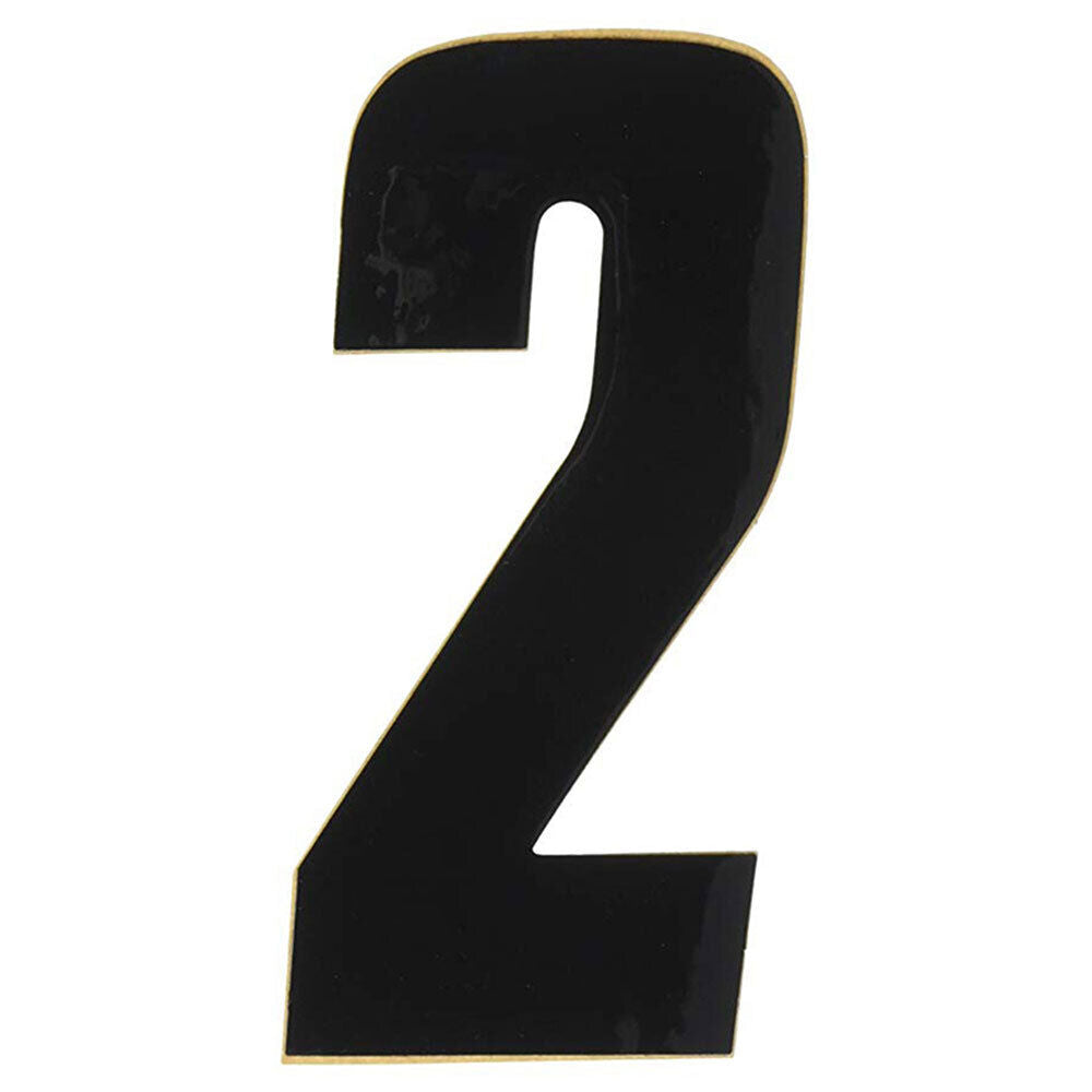 Factory Effex Standard Number Graphics Black 6"#mpn_02-4452