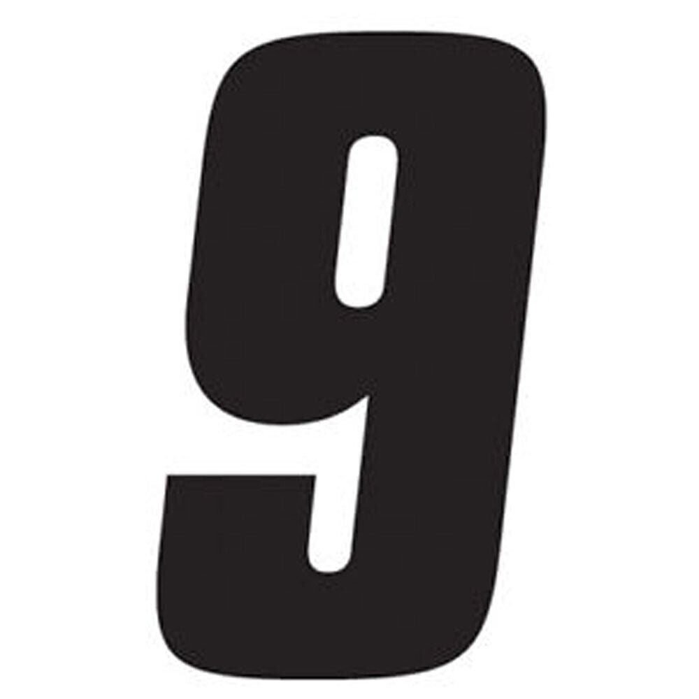 Factory Effex Standard Number Graphics Black 8"#mpn_02-4479