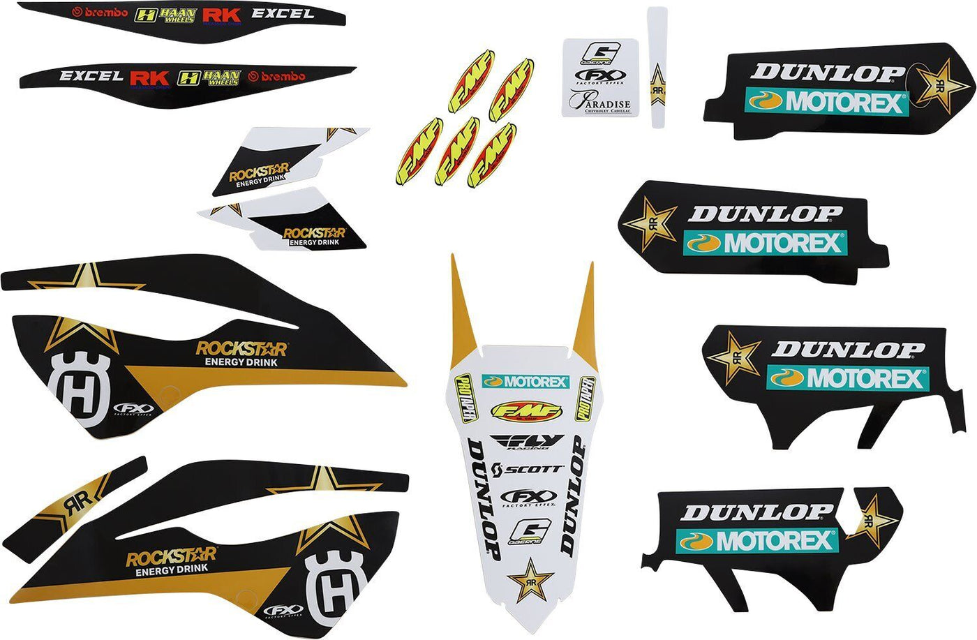 FACTORY EFFEX ROCKSTAR HUSQVARNA FACTORY EDITION COMPLETE KIT#mpn_25-09610
