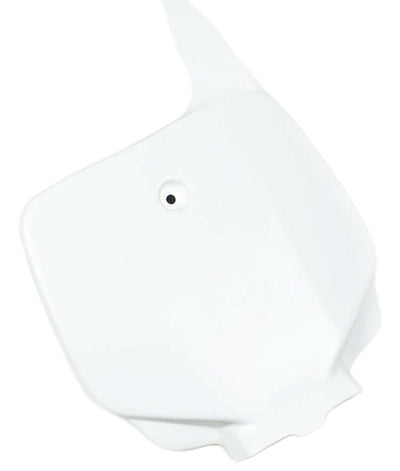 Factory Effex Front Number Plate Plastic White For KX85/100 01-13#mpn_11-73110