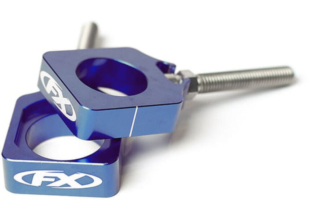 Factory Effex Blue Aluminum Lollipop Axle Blocks#mpn_22-36604