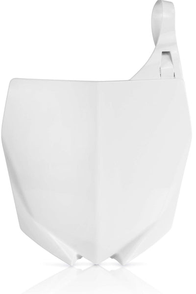 Factory Effex Plastic Front Number Plate White#mpn_11-73522