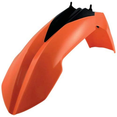Factory Effex Front Fender Plastic Orange For SX125-450F 13-15#mpn_11-72522