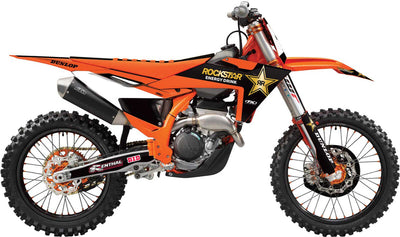 Factory Effex 2023 Rockstar KTM Graphic Kit For KTM XC-F 250/350/450 19#mpn_26-07536
