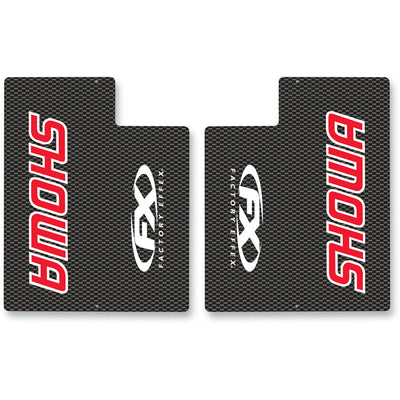 Factory Effex Red Upper Fork Shield Graphics#mpn_02-7010