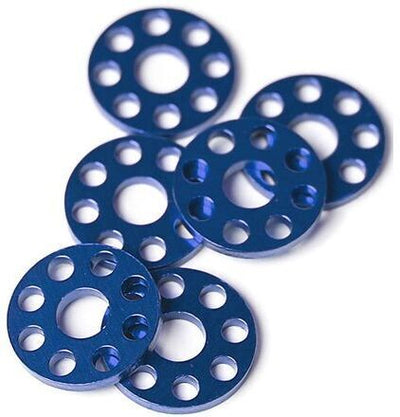 Factory Effex 18mm Drilled Washers Blue#mpn_22-36700