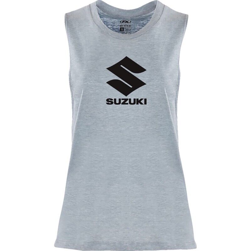 Factory Effex Suzuki Idol Women's Tank Tops Medium Blue#mpn_27-87452