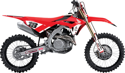 Factory Effex Graphic Kit SR1 For Honda XR250R/450R#mpn_26-01344