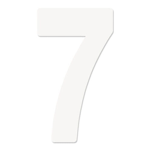 Factory Effex  FX Pro Number Graphics White 7"#mpn_02-4357