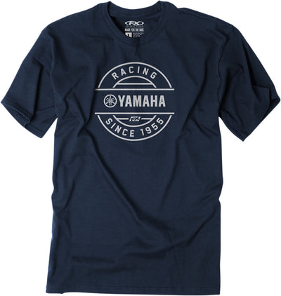 Factory Effex Yamaha CRest T-Shirt 2XL Navy#mpn_25-87208