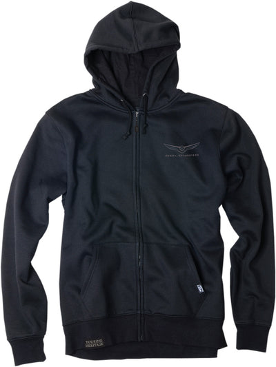 Factory Effex Goldwing Burst Zip Hoodie Large Black#mpn_25-88814