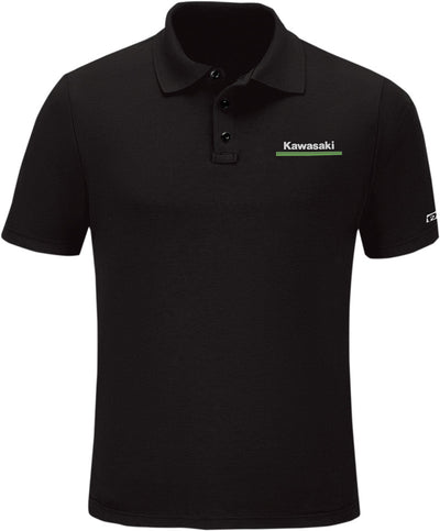 Factory Effex Kawasaki Polo Shirt Medium Black#mpn_25-85102