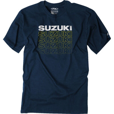 Factory Effex Suzuki Repeat T-Shirt Large Blue#mpn_27-87424