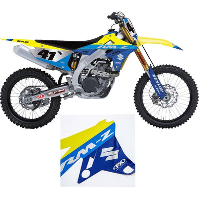 Factory Effex Trim Graphic Kit Chrome Series For Suzuki RMZ250/450#mpn_27-51402