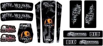 Factory Effex Universal Metal Mulisha Trim Kit KTM#mpn_22-50560