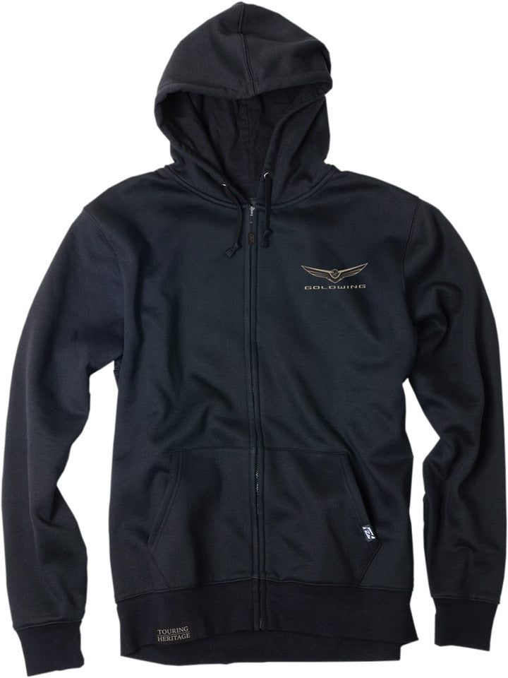 Factory Effex Goldwing Pullover Hoodie 2XL Black#mpn_25-88808