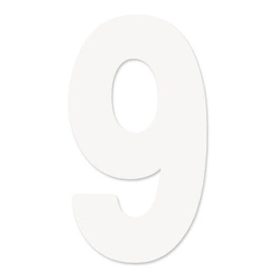 Factory Effex Pro Number Graphics White 4"#mpn_04-2569