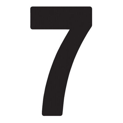 Factory Effex FX Pro Number Graphics Black 8"#mpn_02-4367