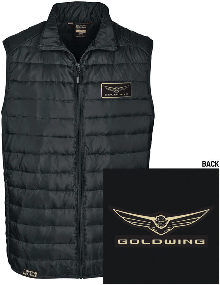 Factory Effex Goldwing Puff Vest Large Black#mpn_25-85804
