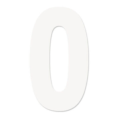 Factory Effex  FX Pro Number #mpn_0 White 7"#mpn_02-4350
