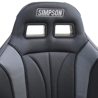 Simpson Performance Products Vortex II Seat Black/Charcoal#mpn_104-305