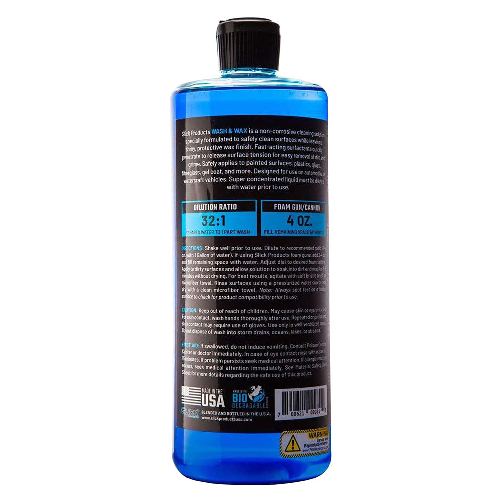 Slick Products Wash & Wax Concentrate 32 oz. 3-Pack#mpn_2031450003
