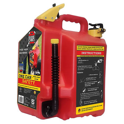 SureCan Type II Safety Gas Can (CARB Approved)#162128-P