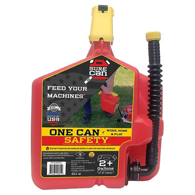 SureCan Type II Safety Gas Can (CARB Approved)#162128-P